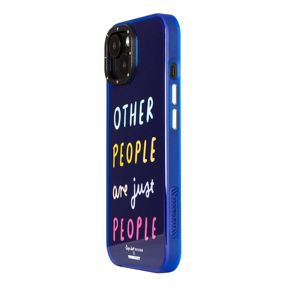 Foto 4 pulgar | Funda Youngkit Mindfulness Lisadot Para Iphone 15 Azul