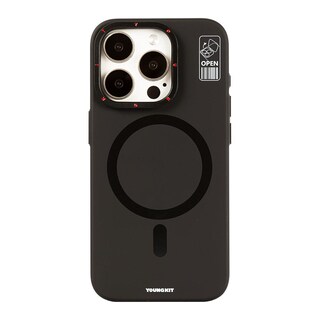 Foto 2 | Funda Youngkit Quickstand Con Soporte Magsafe Iphone 15 Pro Negra