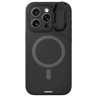 Foto 5 | Funda Youngkit Bitty Cream Series Con Soporte Para Iphone 15pro Max Negra