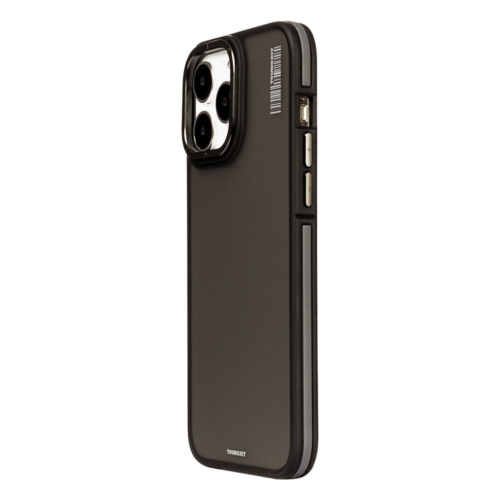 Funda Youngkit Kevlar Rocky Sand Para Iphone Negra