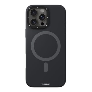 Foto 1 | Funda Youngkit Bitty Cream Series Con Soporte Para Iphone 16 Pro Negra