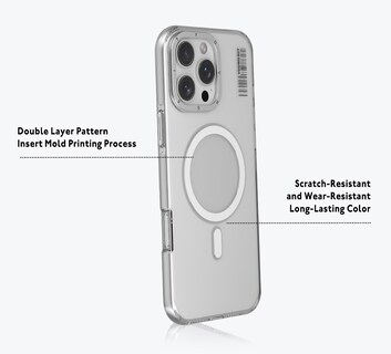 Foto 5 | Case Crystal Shield Magsafe Youngkit Iphone 16 Pro Transparente