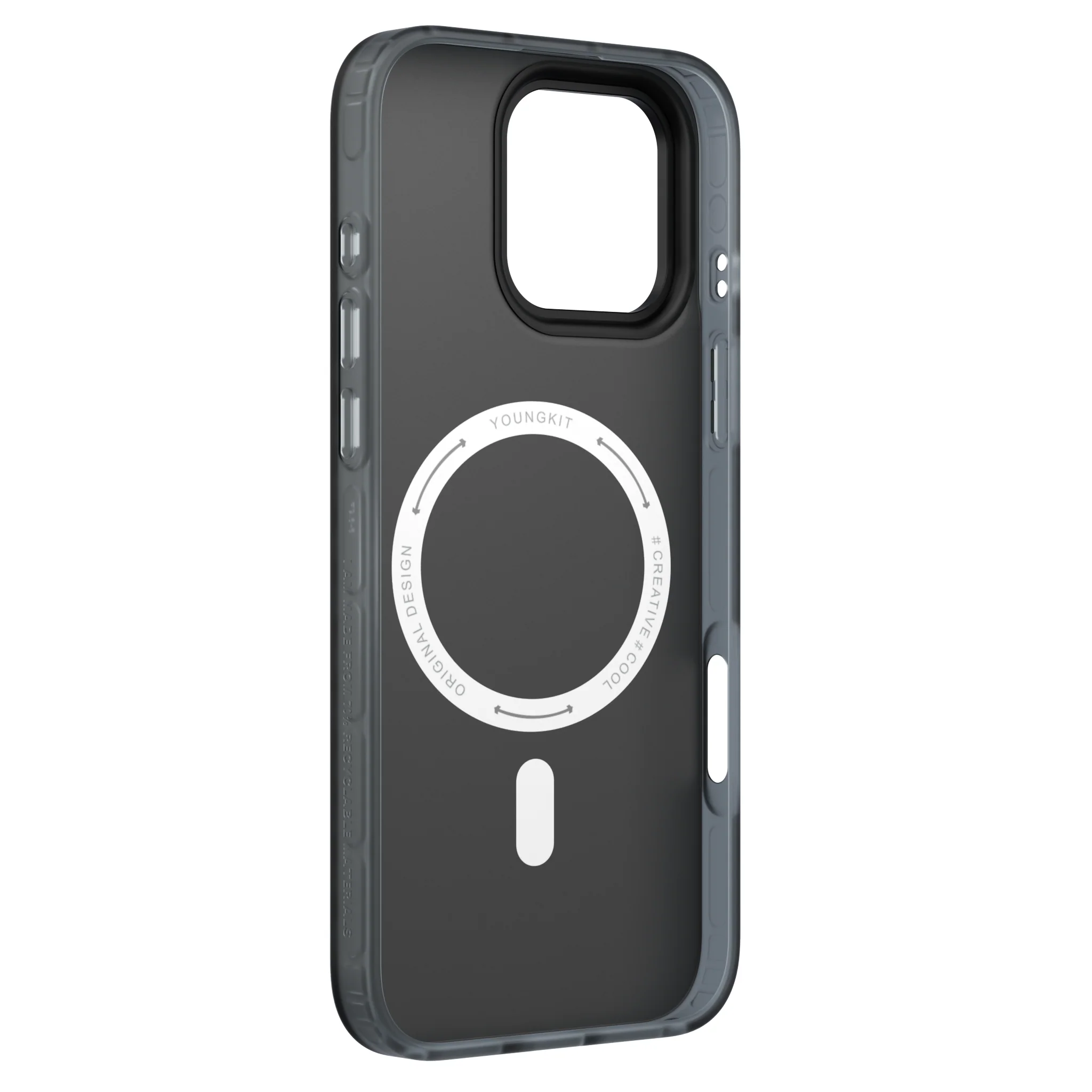 Foto 6 pulgar | Funda Magnética Youngkit True Color Iphone 16 Pro Negra