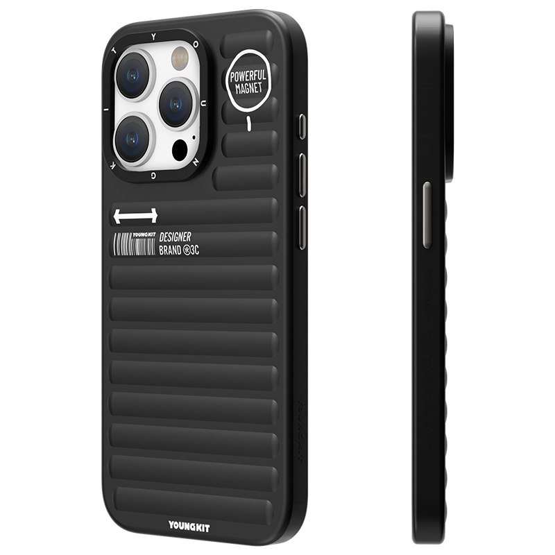 Foto 7 pulgar | Funda Magnética Youngkit True Color Iphone 16 Pro Negra