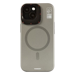 Foto 1 | Funda Youngkit Quickstand Magsafe Iphone 15 Gris