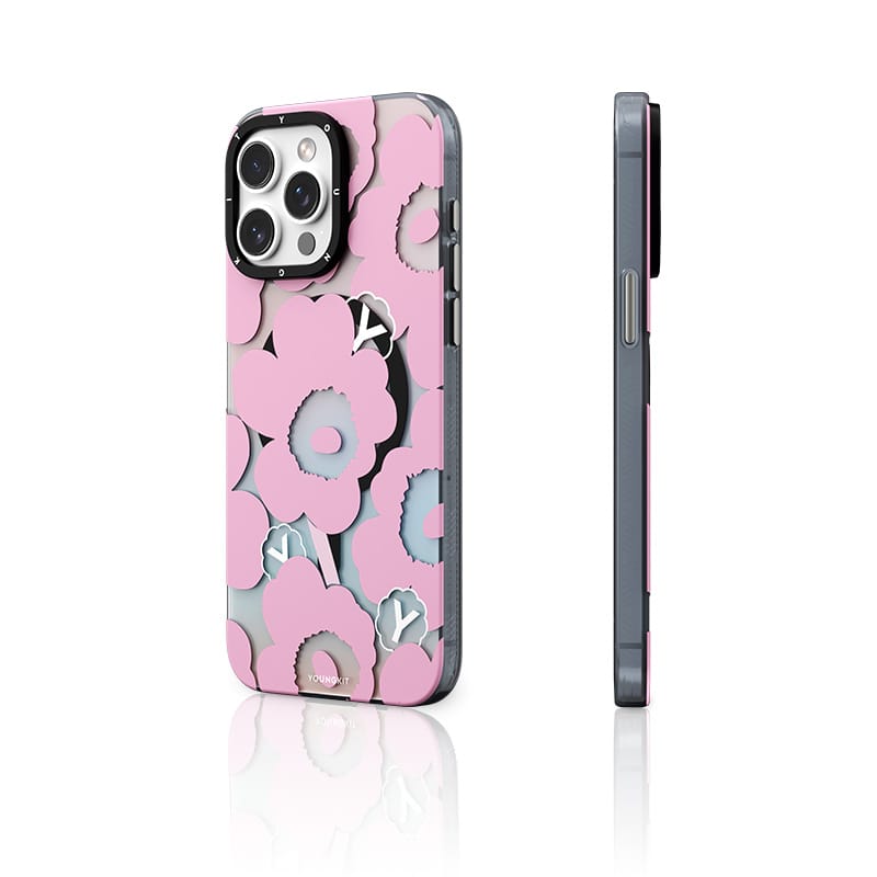Funda Youngkit Chaning Flower Magsafe Iphone 15 Pro Max Holografica