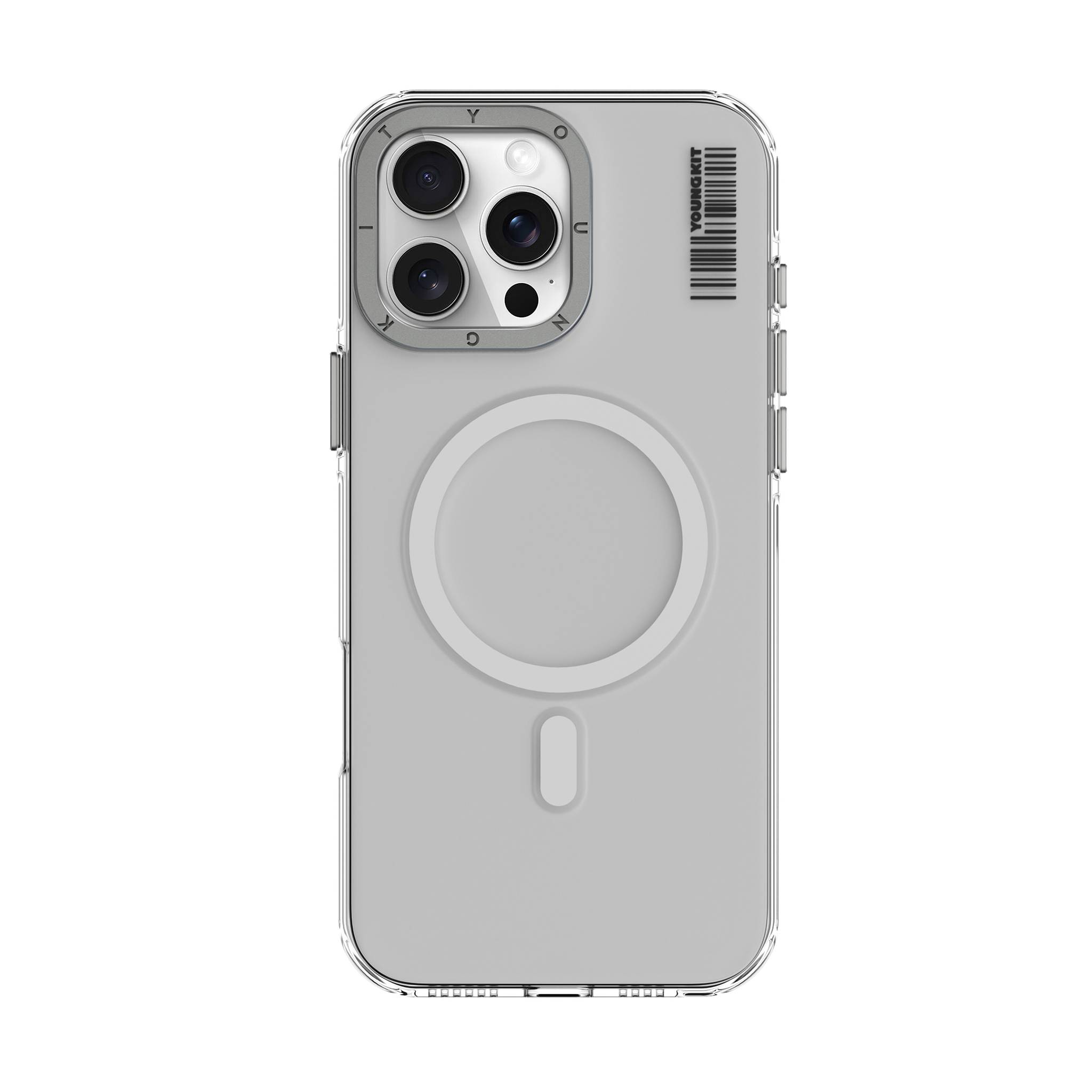 Foto 2 pulgar | Case Crystal Shield Magsafe Youngkit Iphone 16 Pro Max Transparente