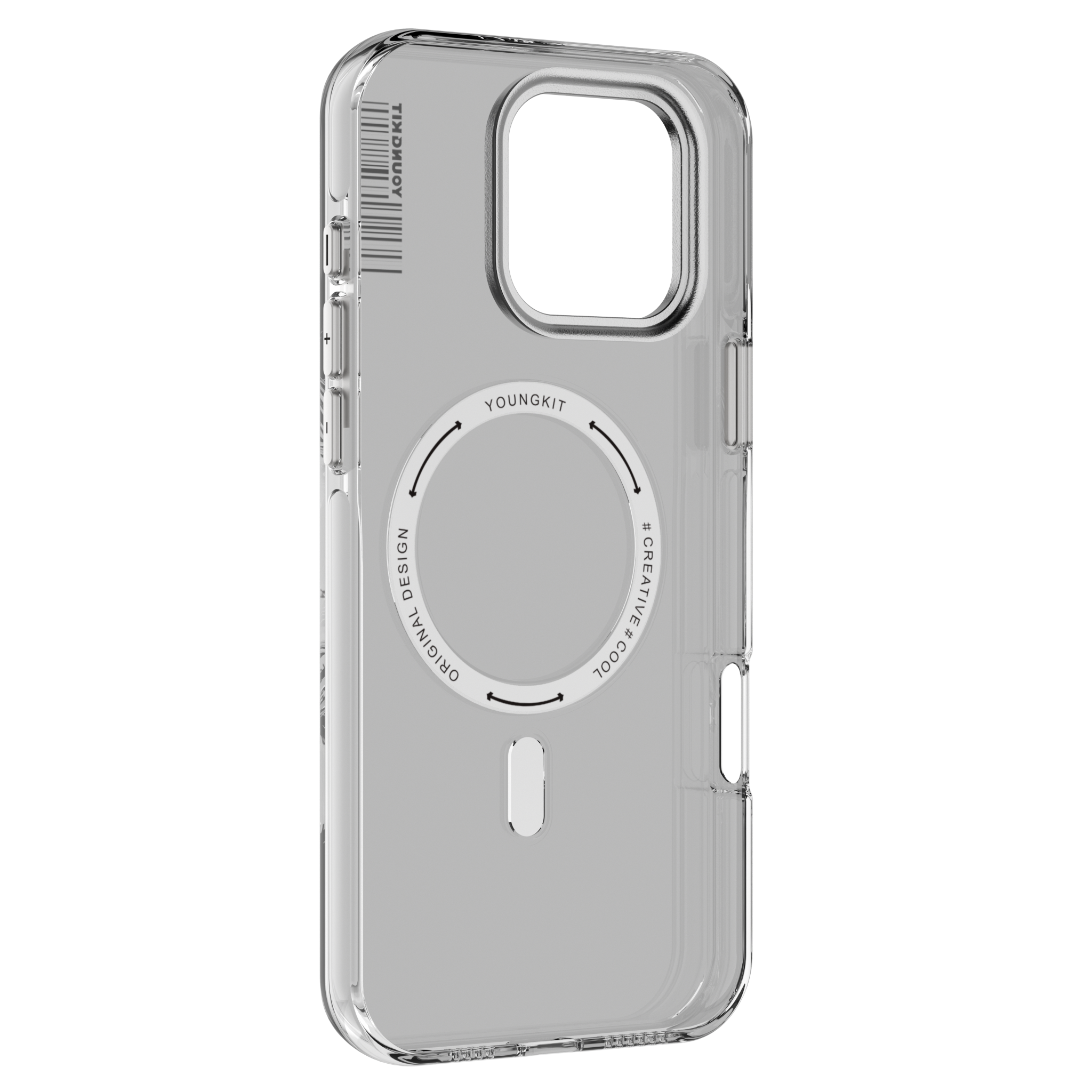 Foto 8 | Case Crystal Shield Magsafe Youngkit Iphone 16 Pro Max Transparente