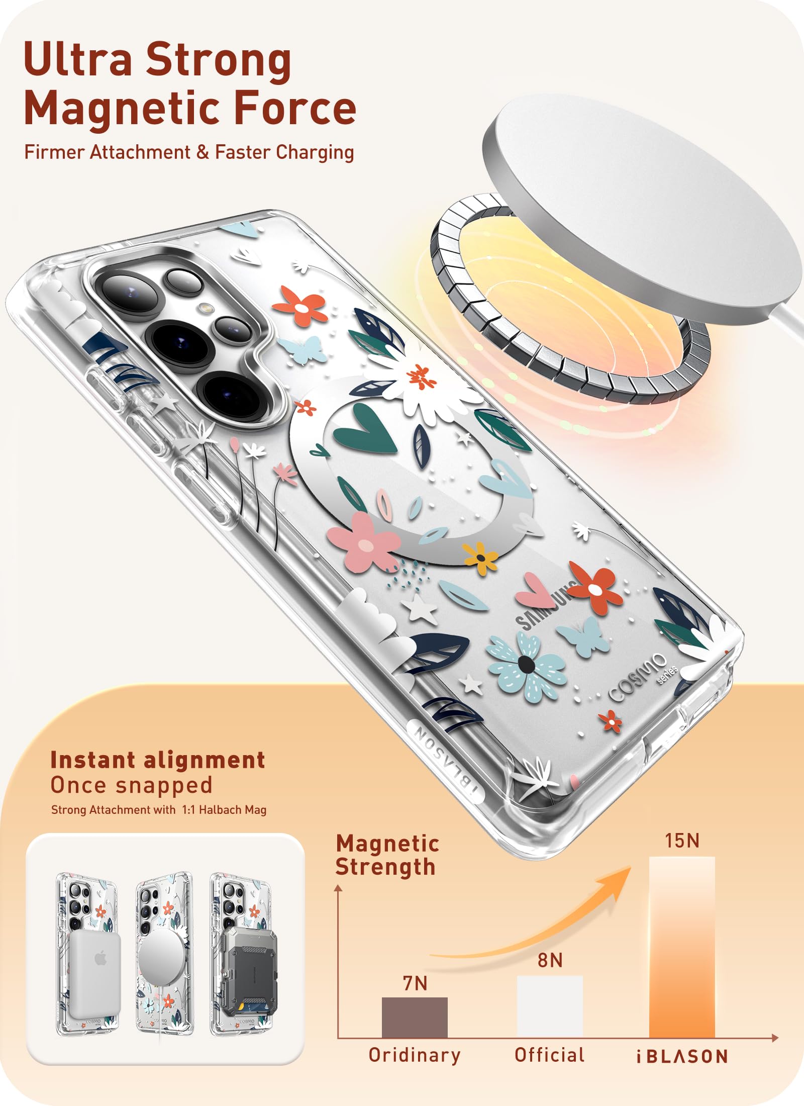 Foto 3 | Funda De Teléfono I-blason Cosmo Para Samsung Galaxy S25 Ultra - Venta Internacional.