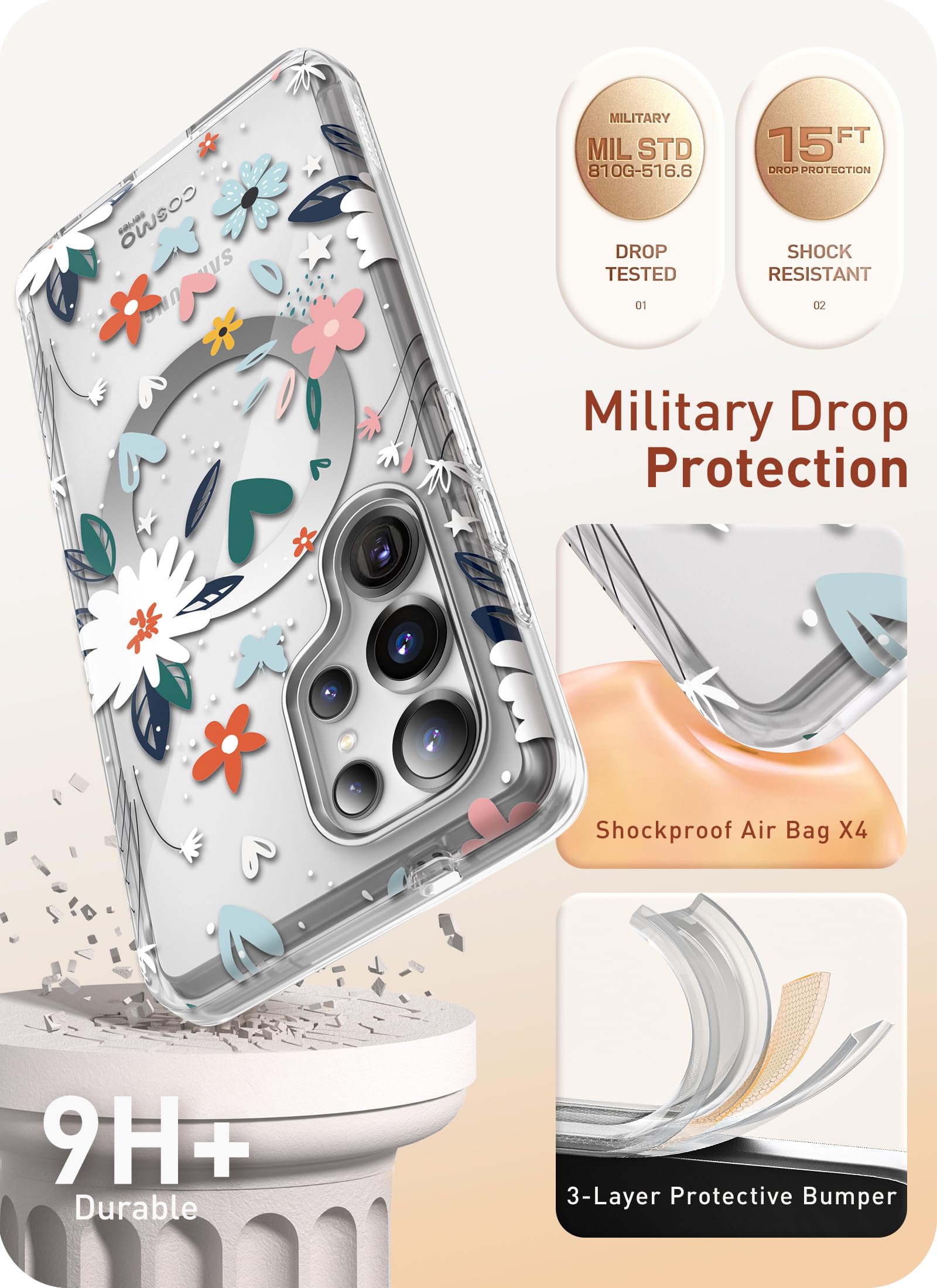 Foto 6 pulgar | Funda De Teléfono I-blason Cosmo Para Samsung Galaxy S25 Ultra - Venta Internacional.