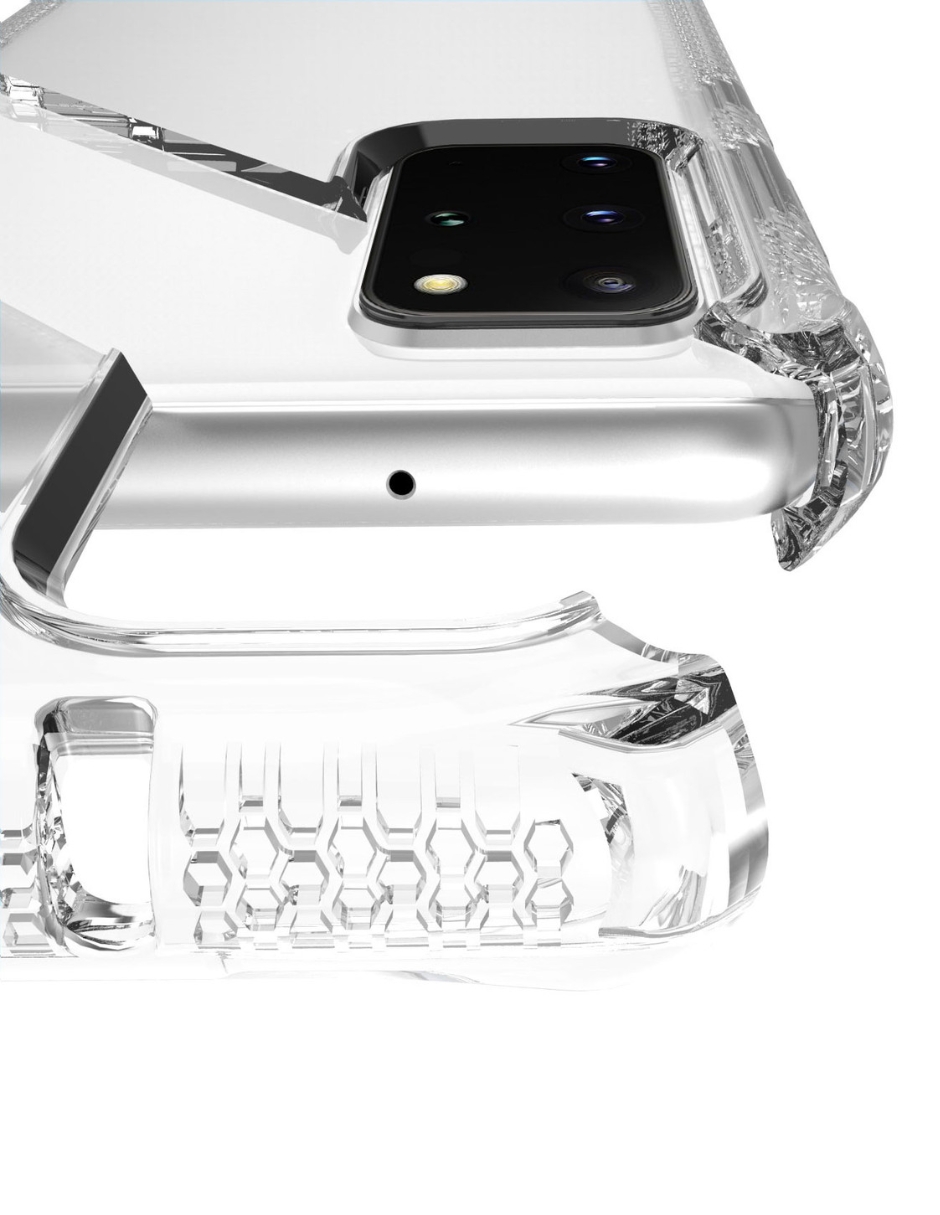 Foto 4 pulgar | Funda Samsung Galaxy S20+ Spectrum Itskins Transparente.