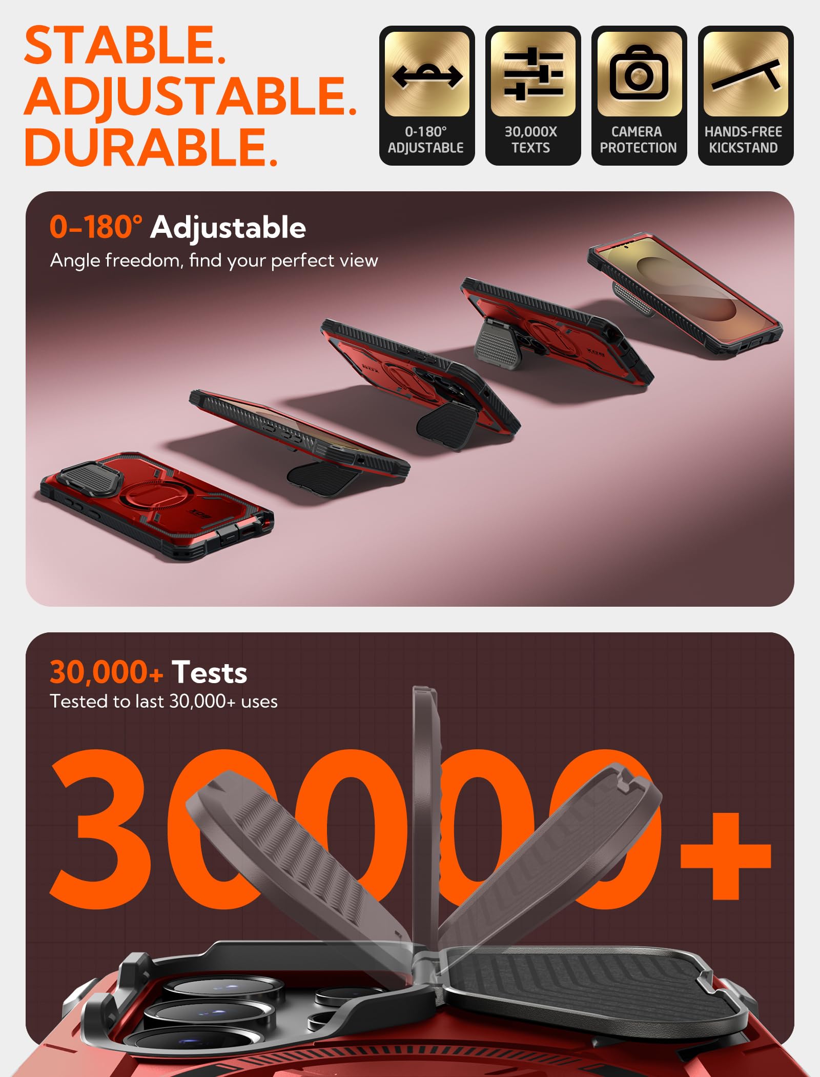 Foto 7 pulgar | Funda De Teléfono I-blason Armorbox Para Samsung Galaxy S25 Ultra Red - Venta Internacional.