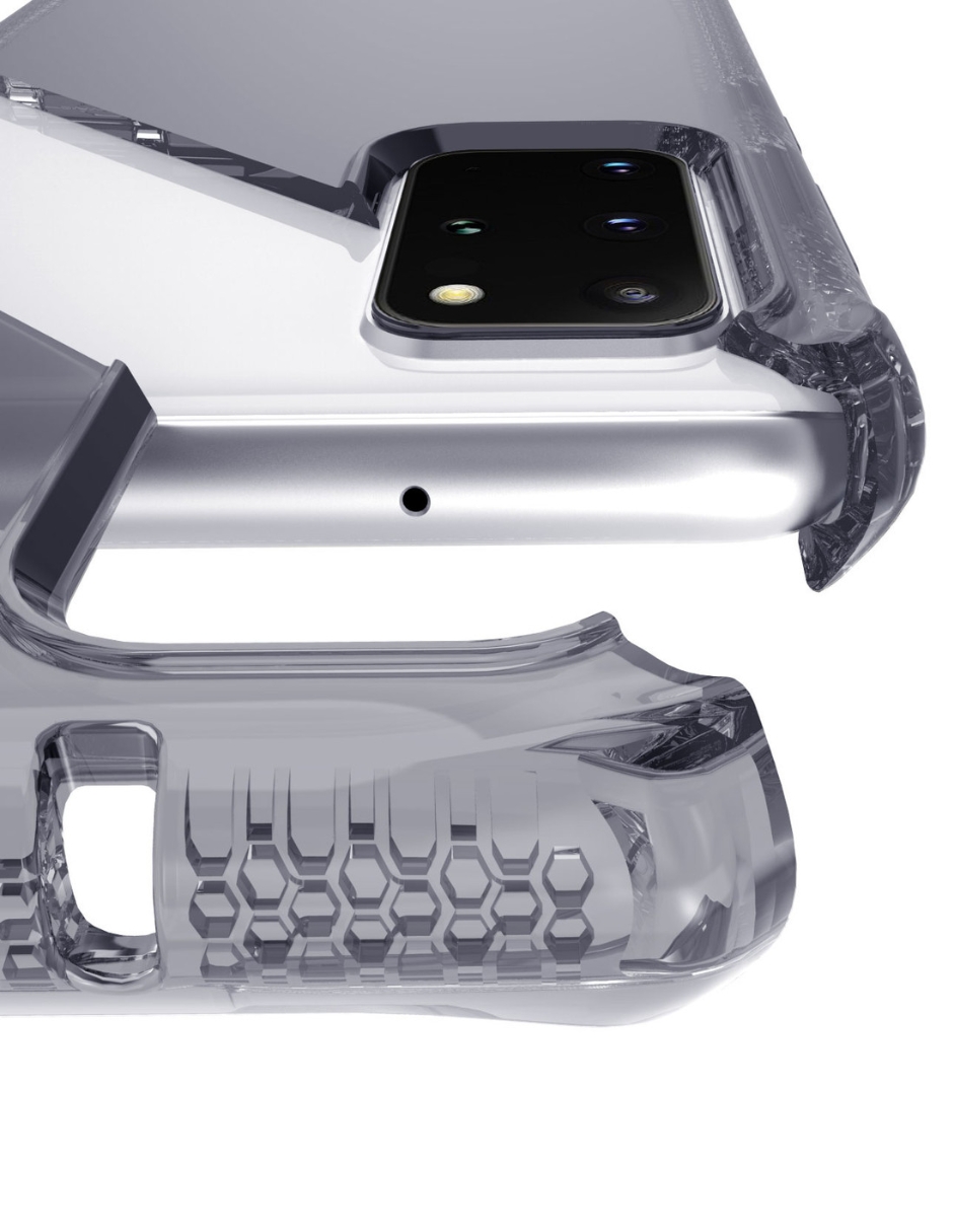 Foto 3 pulgar | Funda Samsung Galaxy S20+ Spectrum Itskins Humo.