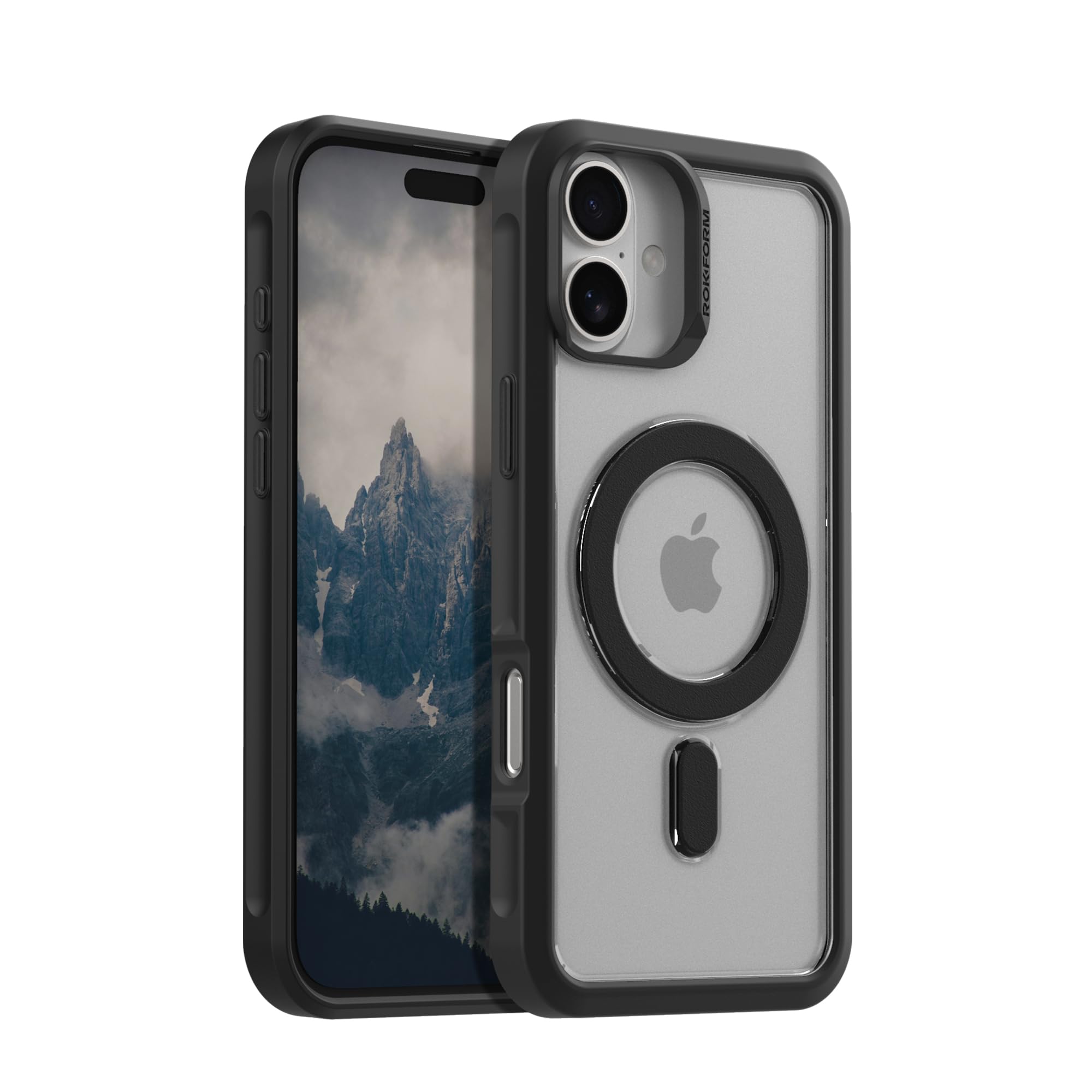 Foto 2 pulgar | Funda Rokform Slim Compatible Con Iphone 16 Plus, Transparente - Venta Internacional.
