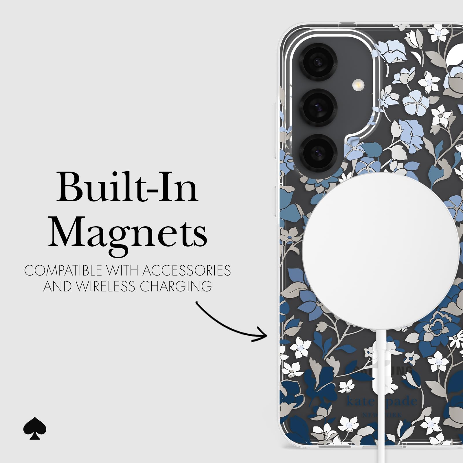 Foto 4 | Funda De Teléfono Kate Spade New York Para Samsung Galaxy S25 Flowerbed - Venta Internacional.