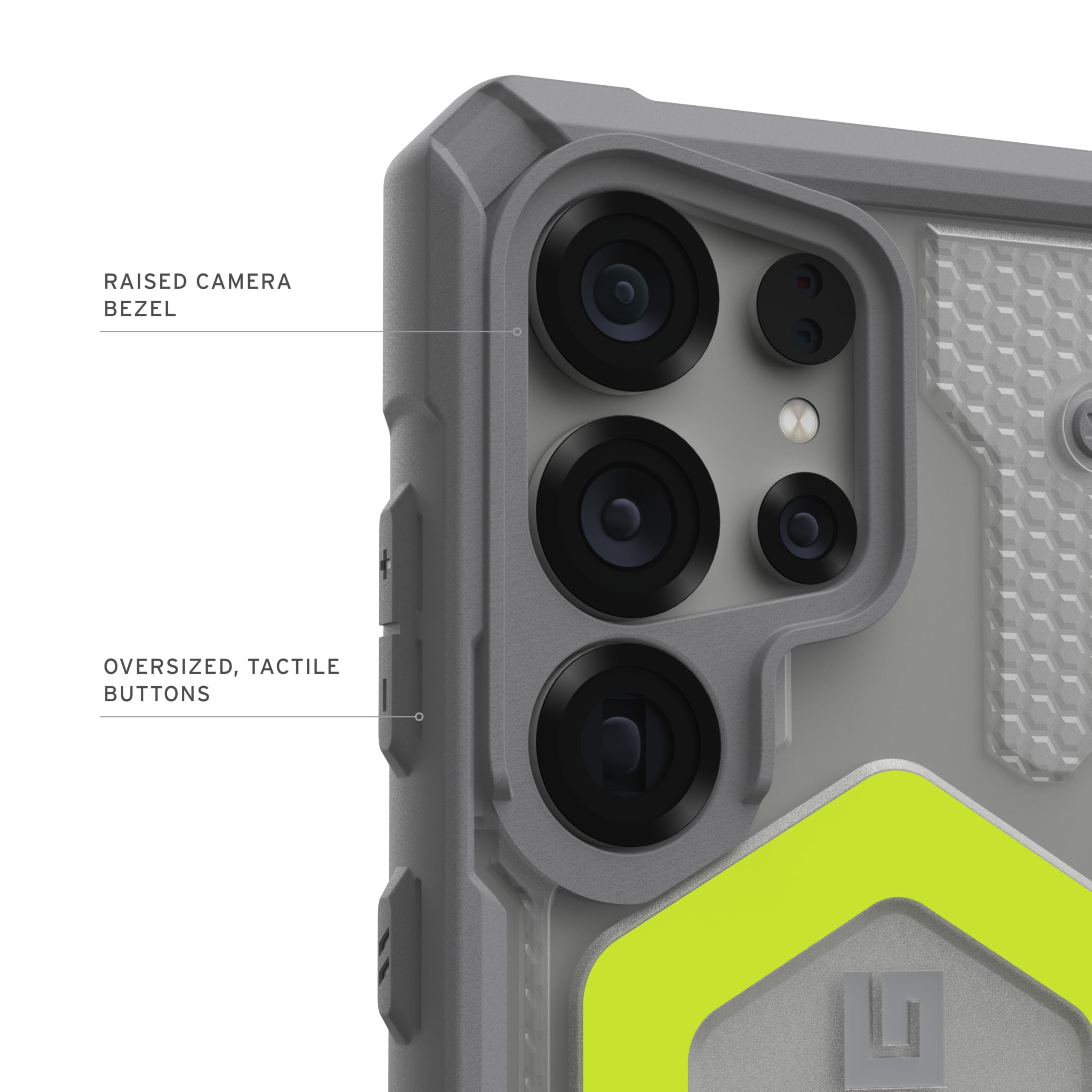 Foto 4 | Funda Urban Armor Gear Uag Pathfinder Transparente Para Samsung S25 - Venta Internacional.