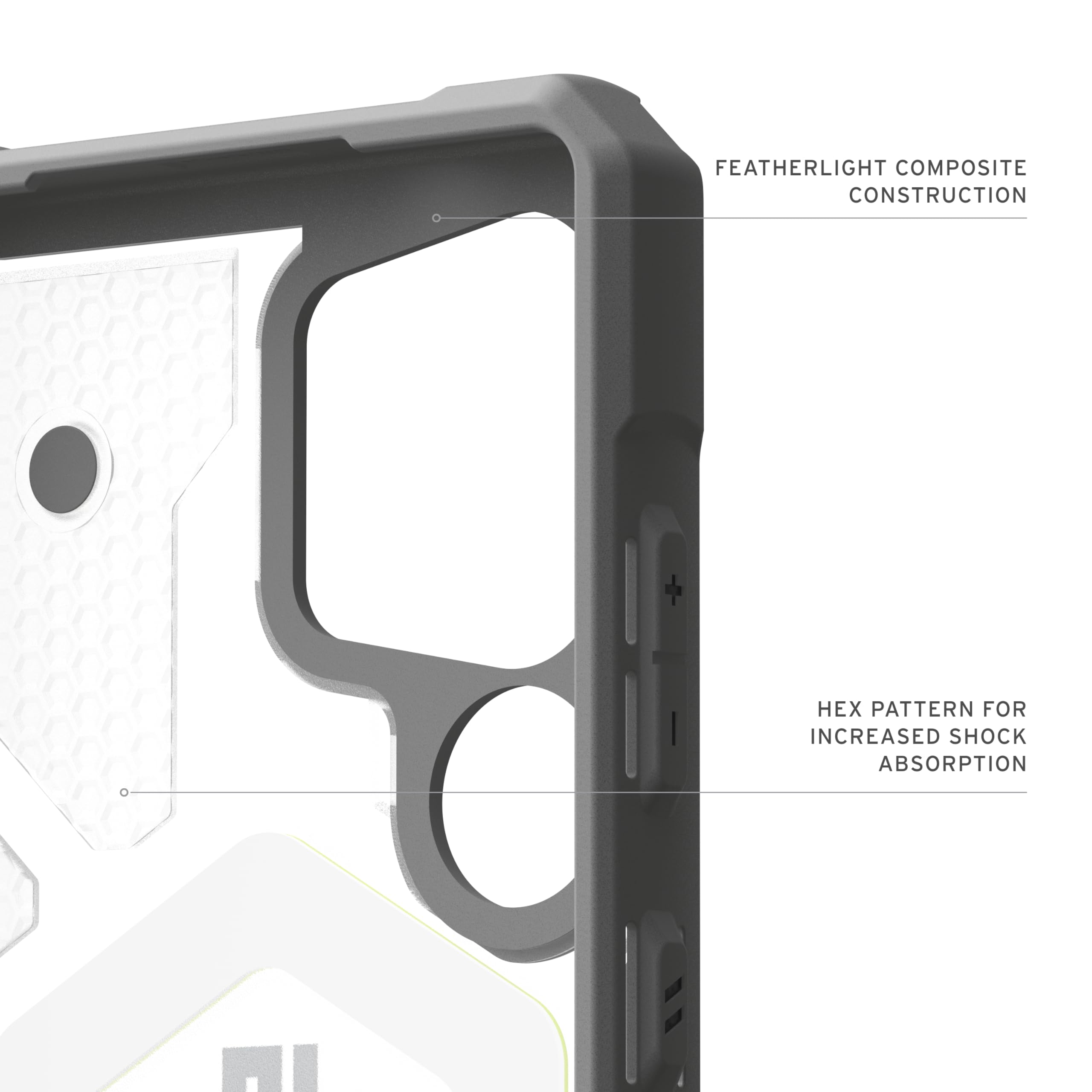 Foto 6 | Funda Urban Armor Gear Uag Pathfinder Transparente Para Samsung S25 - Venta Internacional.