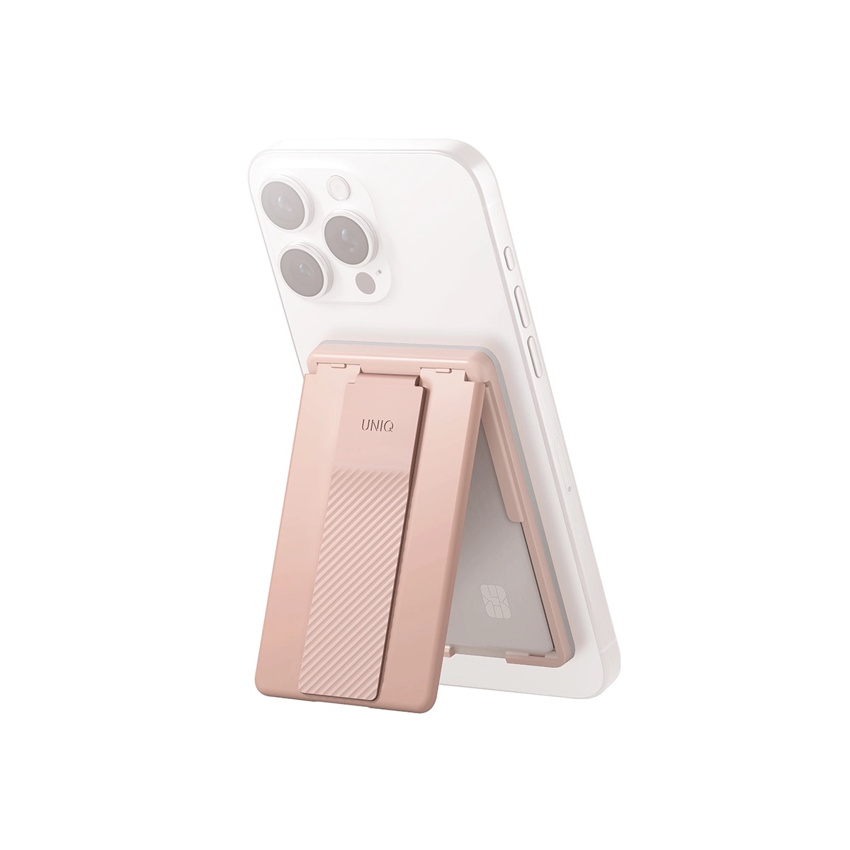 Tarjetero Para Iphone Rosa Heldro Id  De Uniq