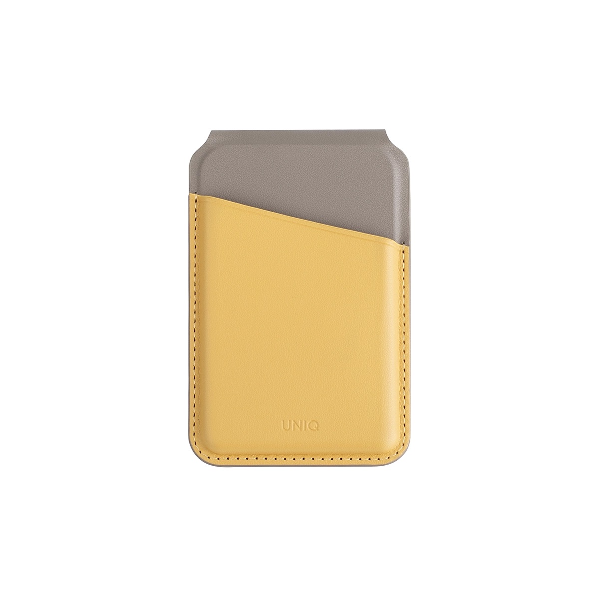 Foto 1 | Tarjetero Para Iphone Amarillo Canario | Gris Piedra Lyden Duo De Uniq