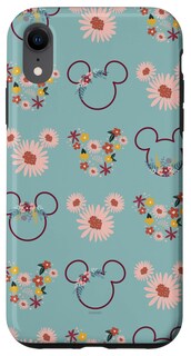 Foto 1 | Funda De Teléfono Disney Mickey Mouse Con Flores Y Margaritas Para Iphone Xr - Venta Internacional.