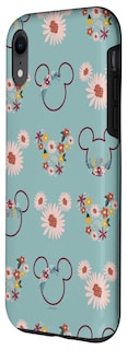 Foto 2 | Funda De Teléfono Disney Mickey Mouse Con Flores Y Margaritas Para Iphone Xr - Venta Internacional.