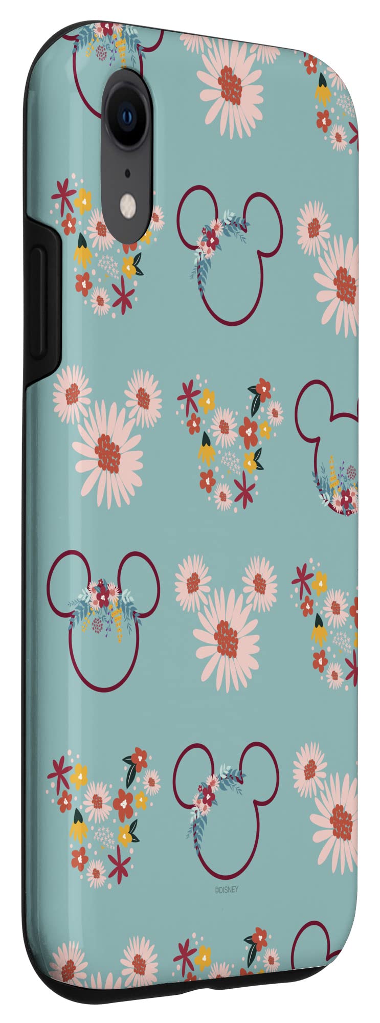 Foto 3 | Funda De Teléfono Disney Mickey Mouse Con Flores Y Margaritas Para Iphone Xr - Venta Internacional.