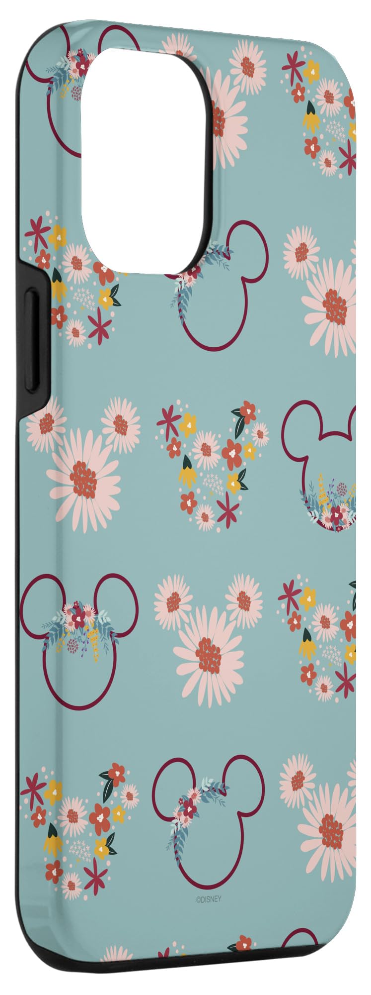 Foto 3 | Funda De Teléfono Disney Mickey Mouse Con Flores Y Margaritas Para Iphone 12 Pro Max - Venta Internacional.