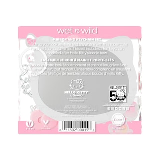 Foto 5 | Espejo De Mano Wet N Wild Hello Kitty Con Llavero Comfort-grip - Venta Internacional.