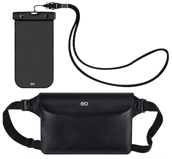 Foto 1 | Language Set Cangurera Impermeable Y Funda Impermeable Eo Safe Imports Esi-15708-1 Negro