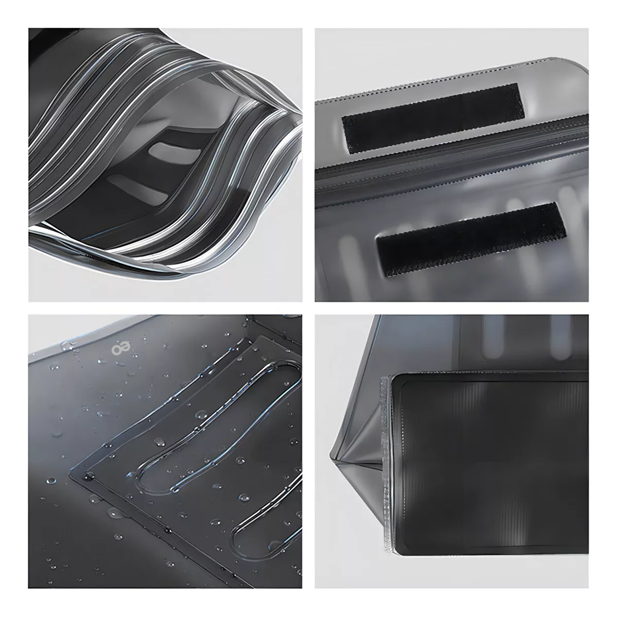 Foto 3 | Language Set Cangurera Impermeable Y Funda Impermeable Eo Safe Imports Esi-15708-1 Negro