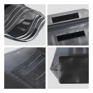 Foto 3 | Language Set Cangurera Impermeable Y Funda Impermeable Eo Safe Imports Esi-15708-1 Negro