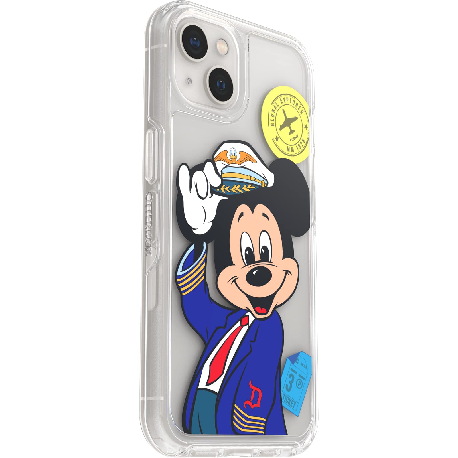 Foto 4 pulgar | Funda Para Teléfono Otterbox Disney Mickey Mouse Pilot Iphone 13 - Venta Internacional.