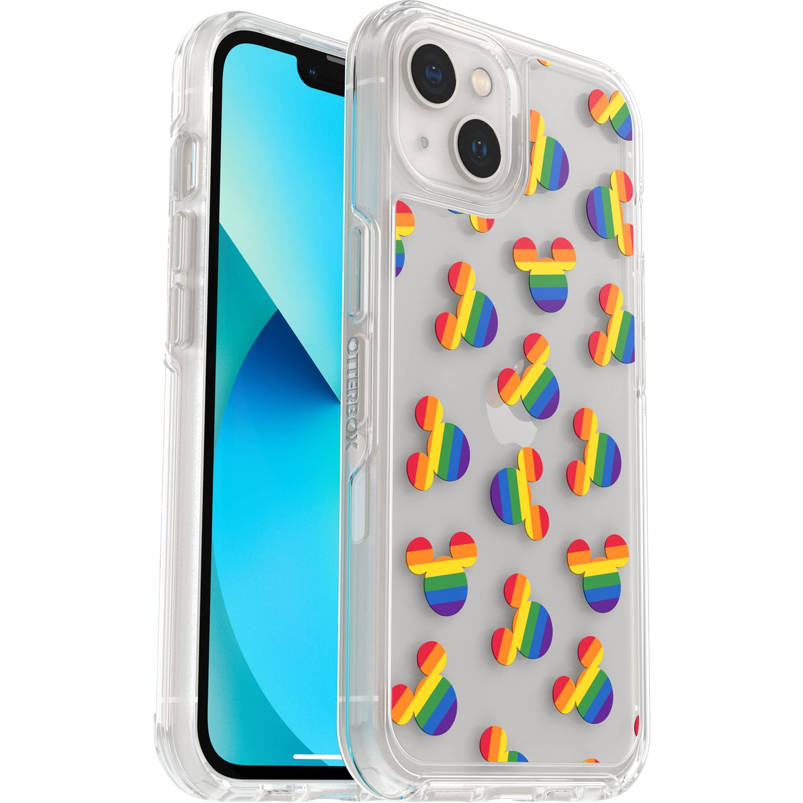 Foto 2 pulgar | Funda Otterbox Para Iphone 13 (solo), Serie Symmetry Mickey Pride - Venta Internacional.