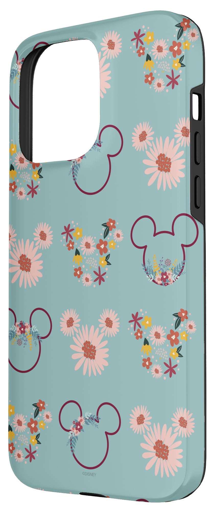 Foto 3 pulgar | Funda De Teléfono Disney Mickey Mouse Flowers Para Iphone 15 Pro Max - Venta Internacional.