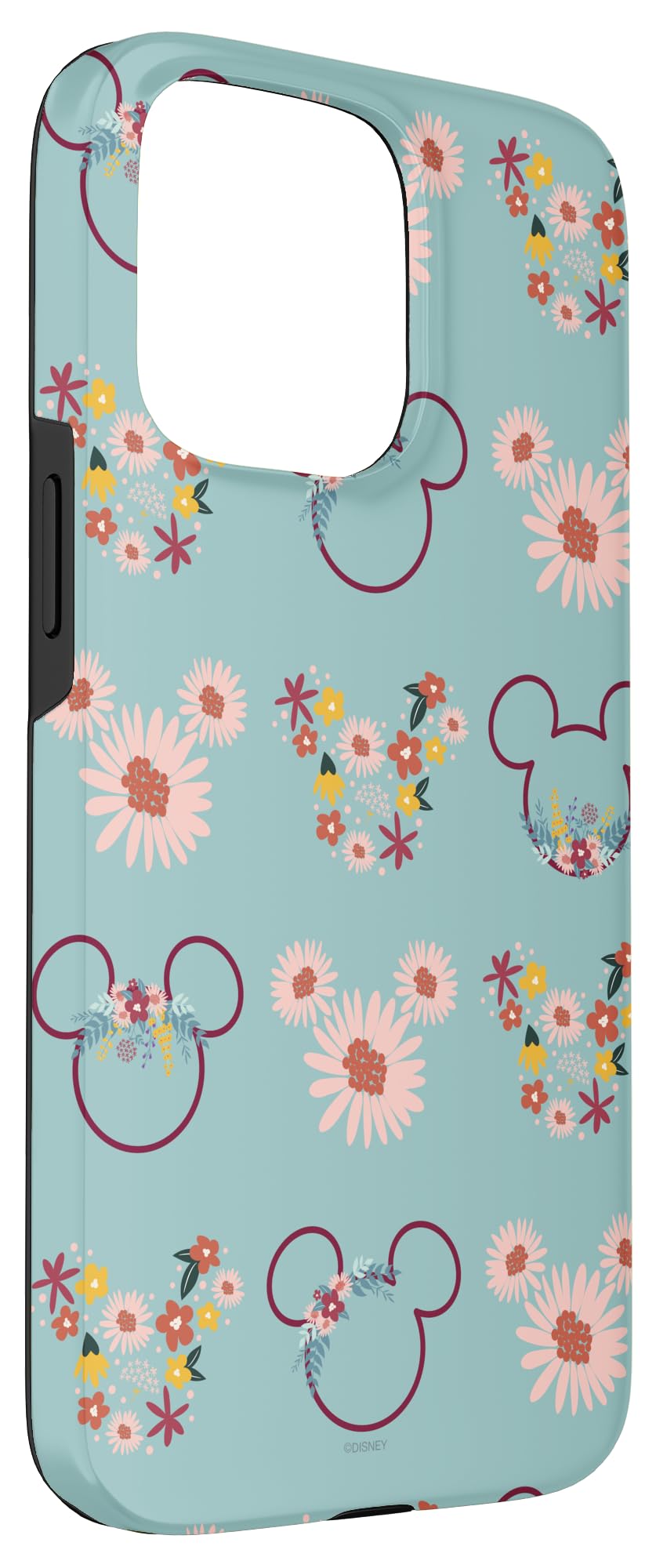 Foto 4 pulgar | Funda De Teléfono Disney Mickey Mouse Flowers Para Iphone 15 Pro Max - Venta Internacional.