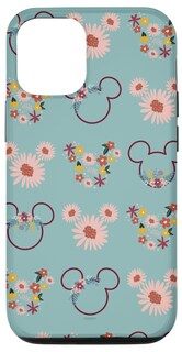 Foto 1 | Funda De Teléfono Con Estampado De Flores Y Margaritas De Mickey Mouse De Disney Para Iphone 12/12 Pro - Venta Int