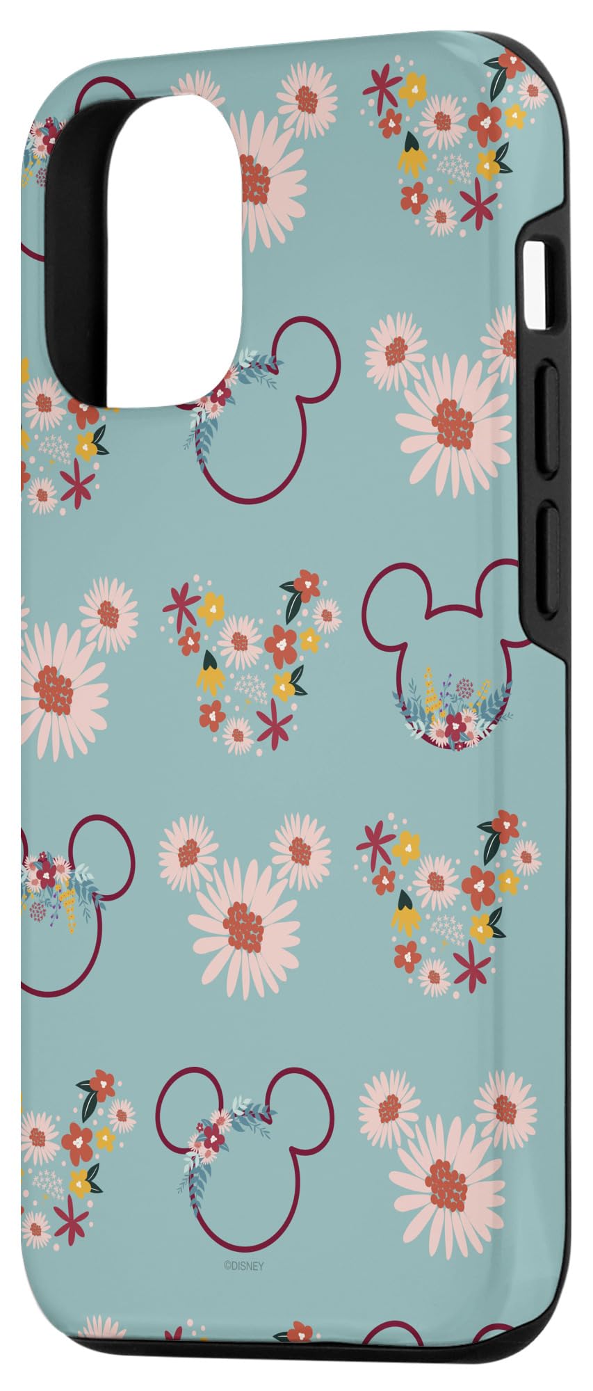 Foto 3 pulgar | Funda De Teléfono Con Estampado De Flores Y Margaritas De Mickey Mouse De Disney Para Iphone 12/12 Pro - Venta Int