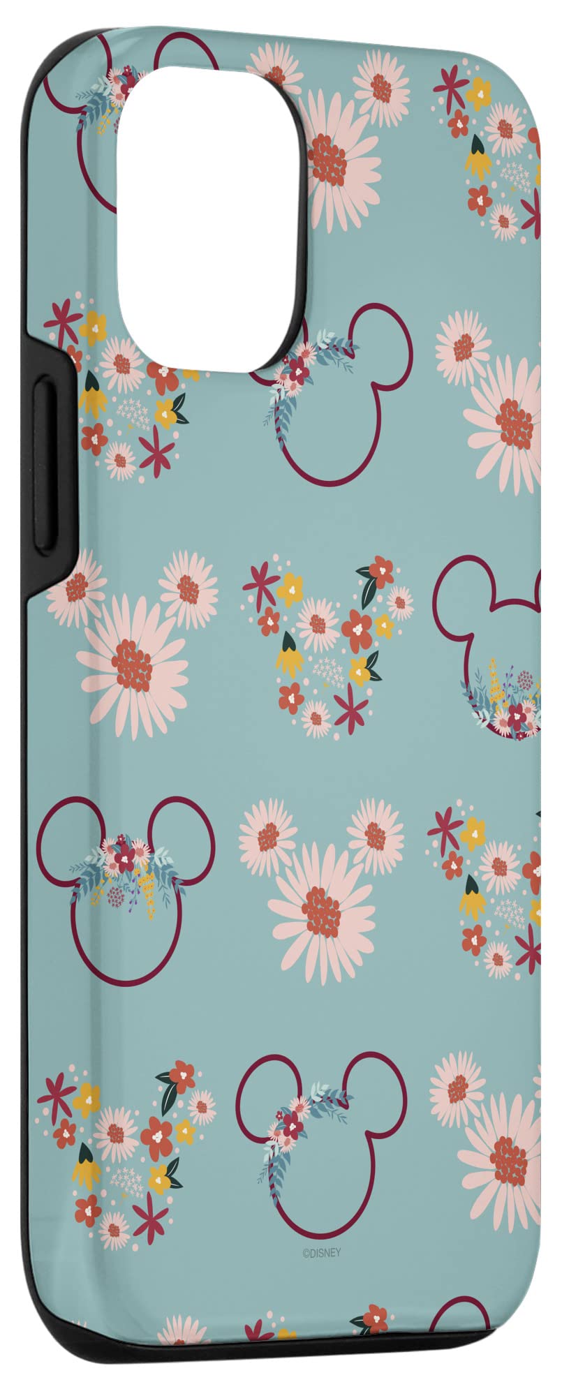 Foto 4 pulgar | Funda De Teléfono Con Estampado De Flores Y Margaritas De Mickey Mouse De Disney Para Iphone 12/12 Pro - Venta Int