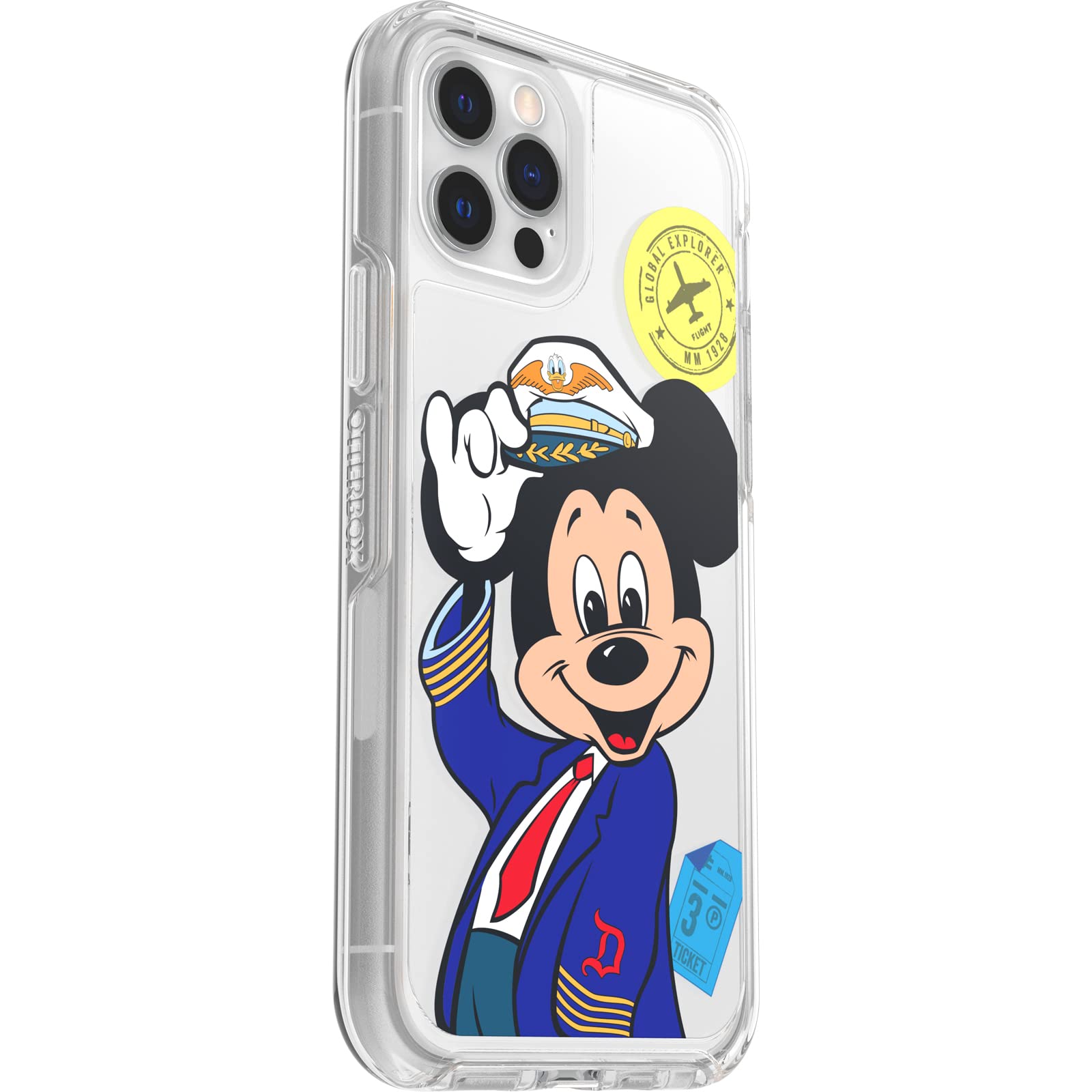 Foto 4 pulgar | Funda Para Teléfono Otterbox Disney Mickey Mouse Pilot Iphone 12/12 Pro - Venta Internacional.