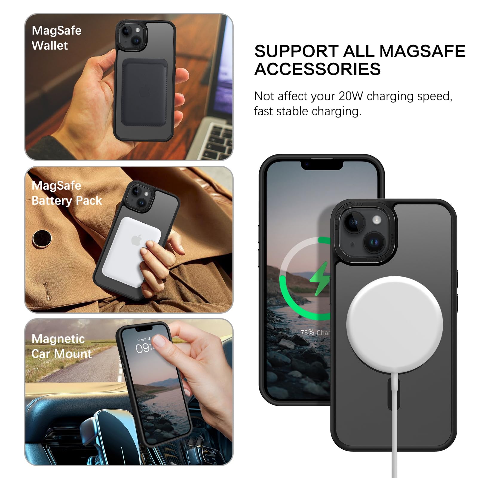Foto 2 | Funda Magnética Bentoben Para Iphone 13/14 6.1 - Venta Internacional.