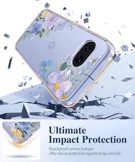 Foto 4 | Funda De Teléfono Gviewin Para Google Pixel 9a Con Protector De Pantalla - Venta Internacional.
