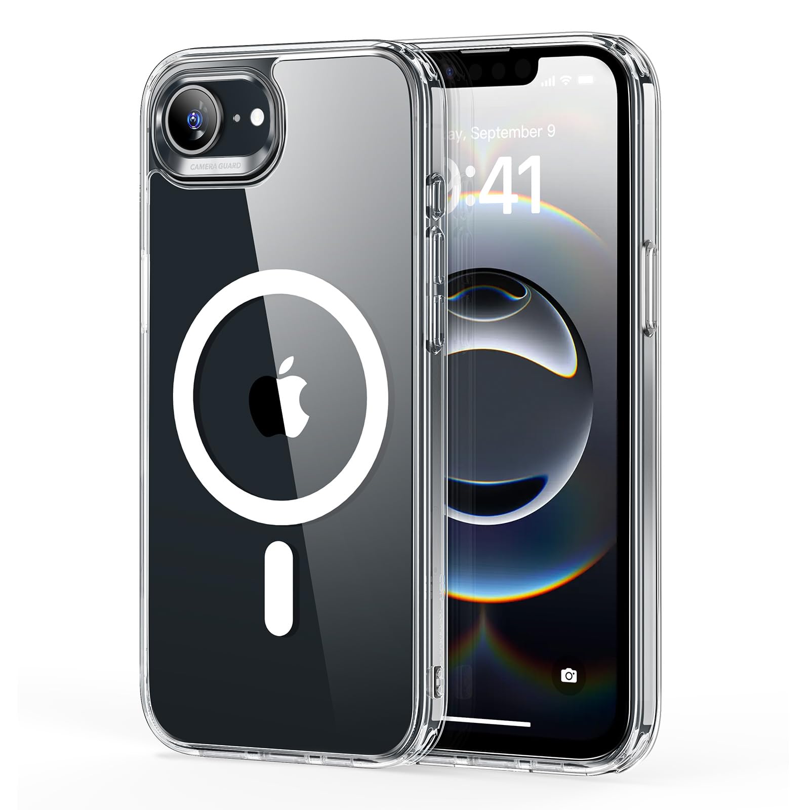 Funda De Teléfono Esr Para Iphone 16e Con Magsafe Clear A Prueba De Golpes - Venta Internacional.
