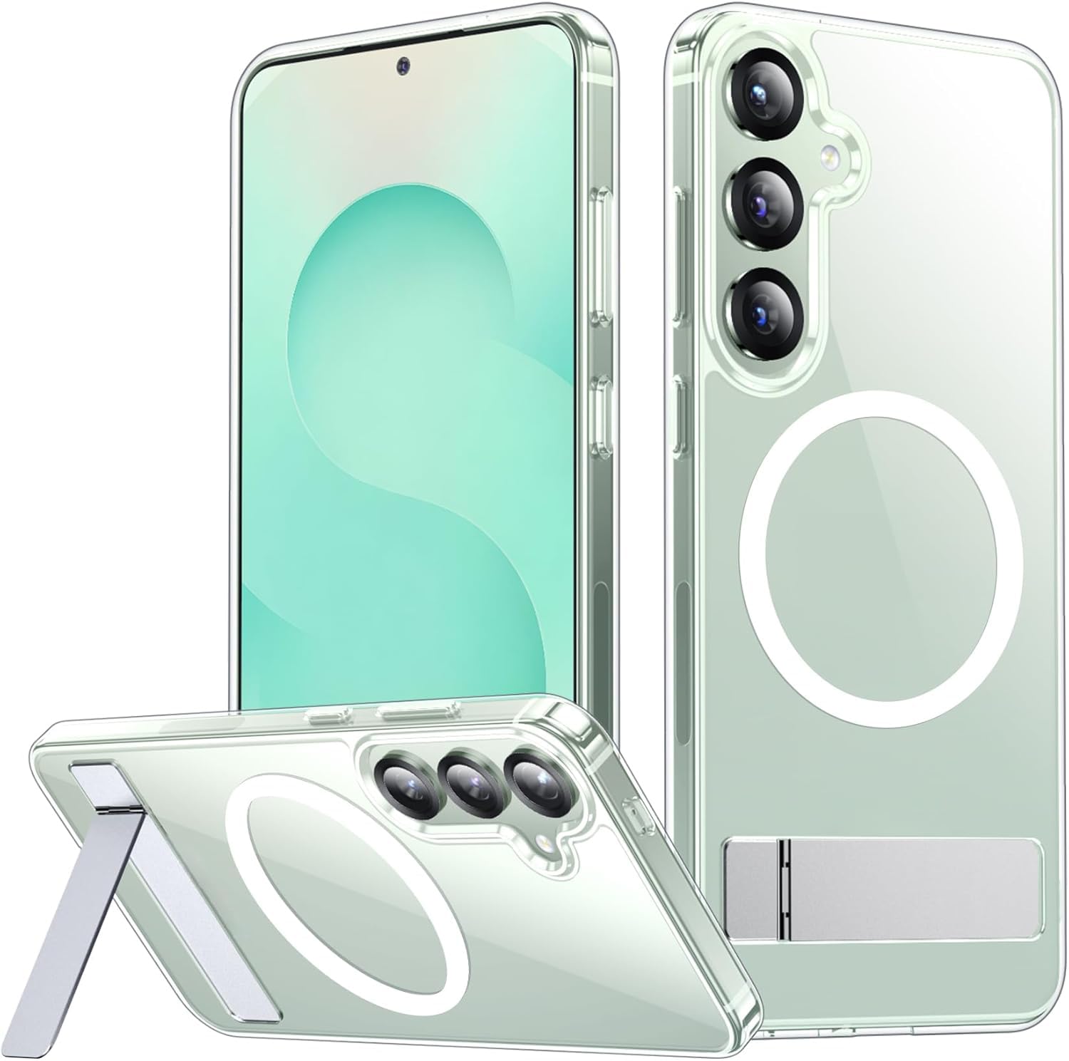 Foto 2 pulgar | Funda Magnética Spidercase Con Soporte Para Samsung Galaxy S25 Plus - Venta Internacional.
