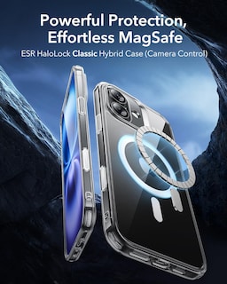Foto 3 | Funda De Teléfono Esr Para Iphone 16 Plus Con Control De Cámara Transparente - Venta Internacional.