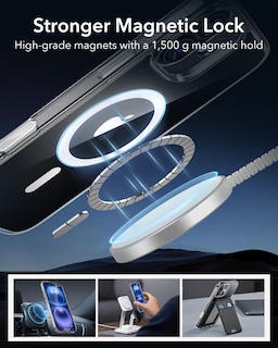 Foto 7 | Funda De Teléfono Esr Para Iphone 16 Plus Con Control De Cámara Transparente - Venta Internacional.