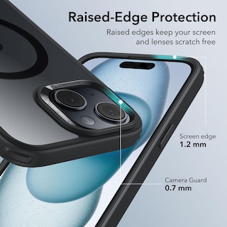 Foto 6 | Funda De Teléfono Esr Para Iphone 15 Con Magsafe De Grado Militar Transparente - Venta Internacional.