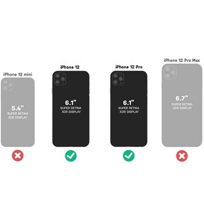 Foto 2 | Funda Otterbox Commuter Series Para Iphone 12 Y 12 Pro - Venta Internacional.