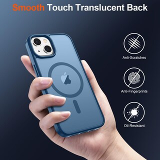Foto 6 | Funda Magnética Supfine Para Iphone 15 Con Magsafe Deep Blue - Venta Internacional.