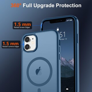 Foto 4 | Funda Magnética Supfine Para Iphone 12/12 Pro Deep Blue - Venta Internacional.