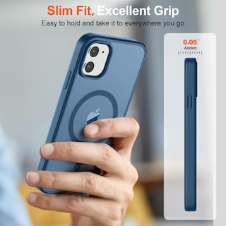 Foto 7 | Funda Magnética Supfine Para Iphone 12/12 Pro Deep Blue - Venta Internacional.